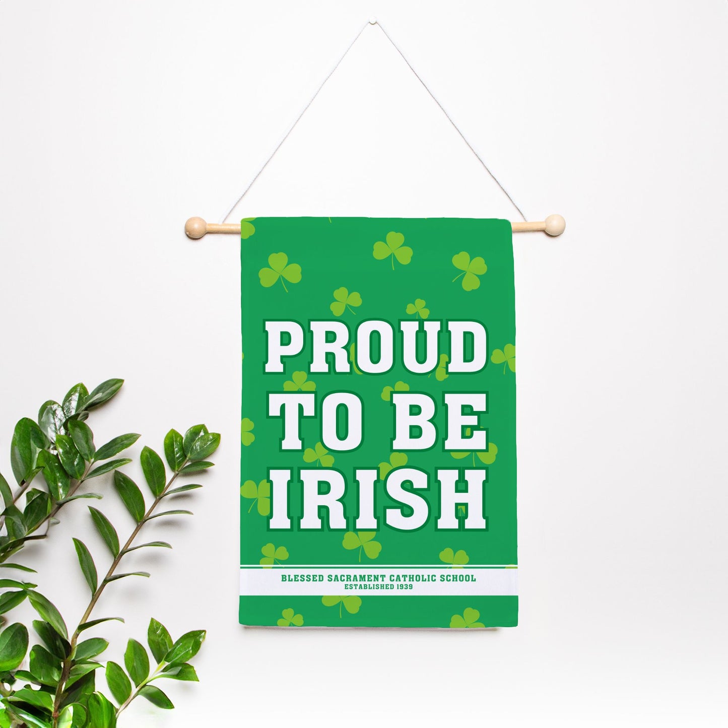 Proud to be Irish Garden Flag - Small