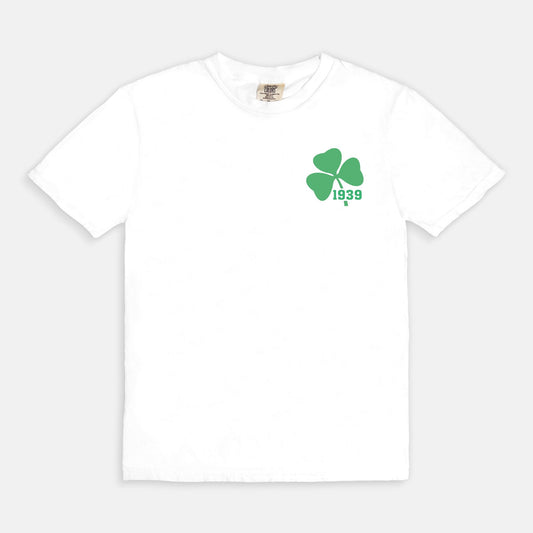 1939 Shamrock Comfort Colors Adult Tee, White