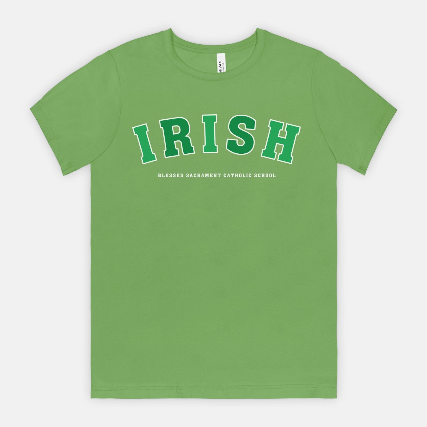Irish Two Tone Canvas Unisex Tee 3001 (DTG)