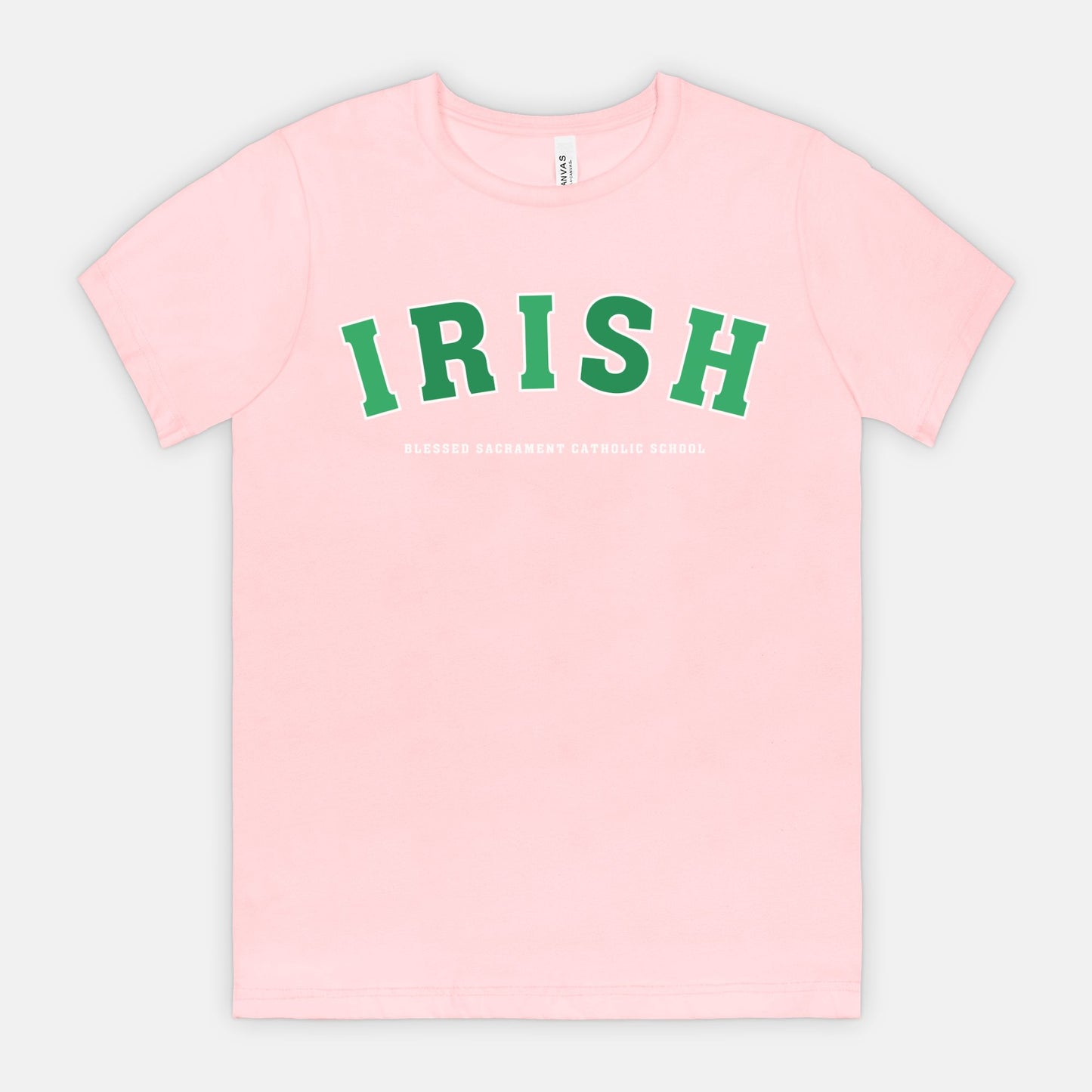 Irish Two Tone Canvas Unisex Tee 3001 (DTG)