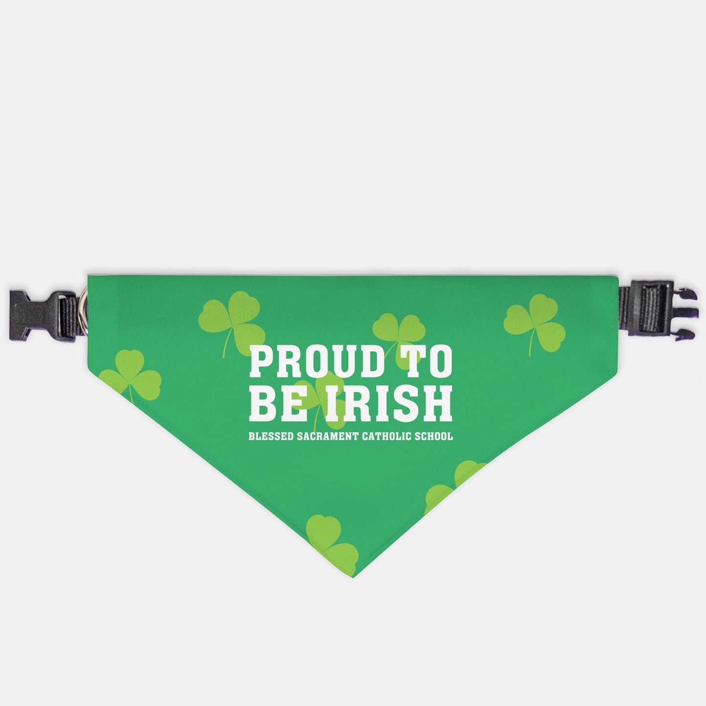 Proud to be Irish Collar Pet Bandana (LG & XL)