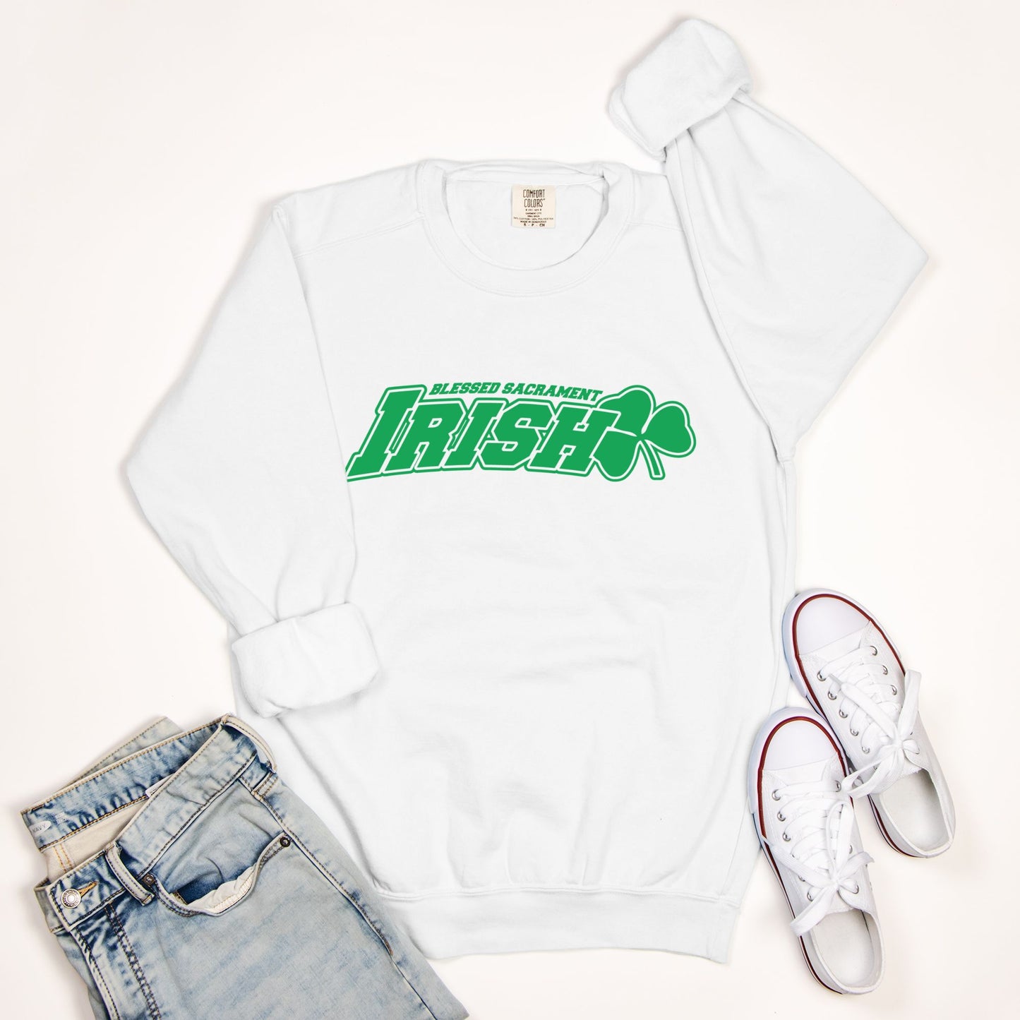 Irish Comfort Color Crewneck Sweatshirt