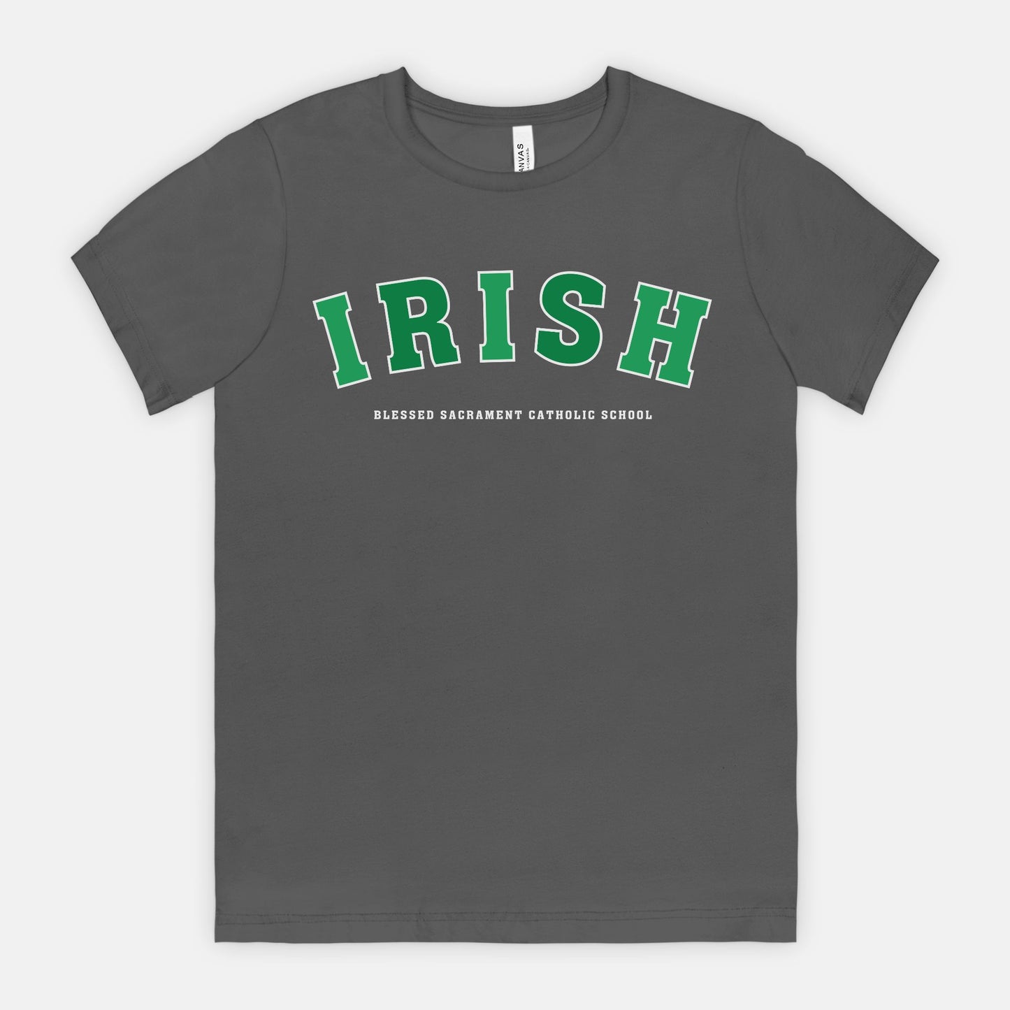 Irish Two Tone Canvas Unisex Tee 3001 (DTG)