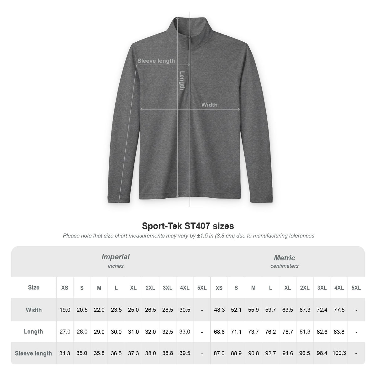 BSS Quarter Zip Pullover