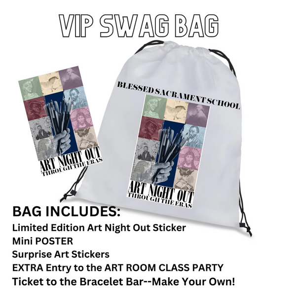 Art Night Out Swag Bag