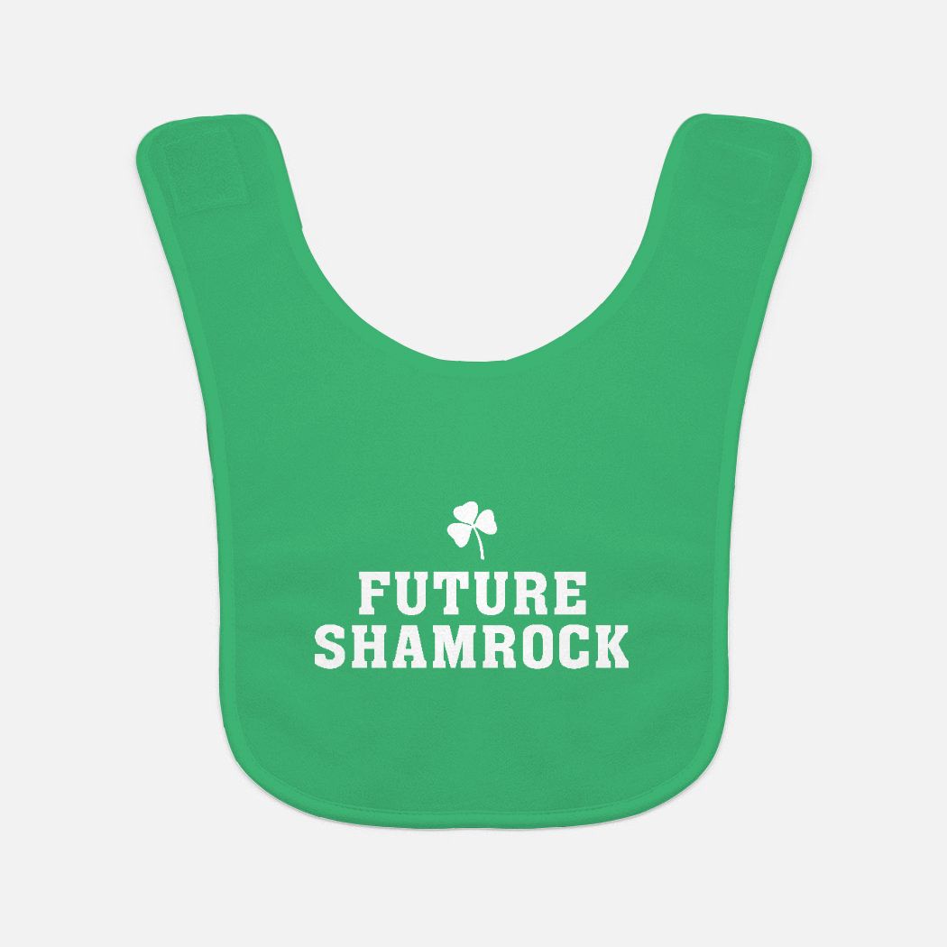 Future Shamrock Baby Bib