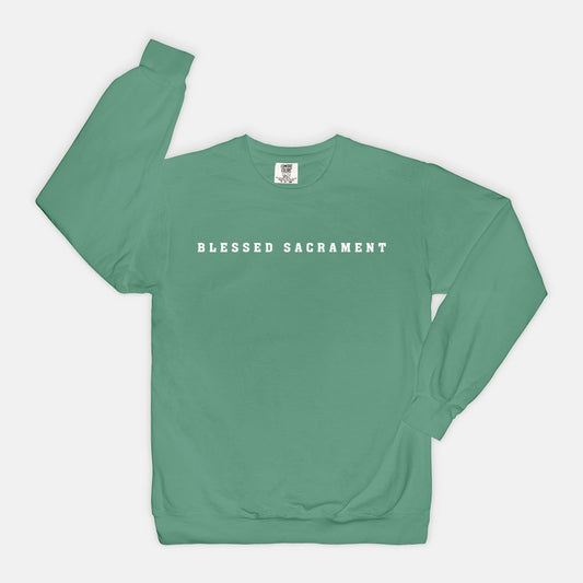 Blessed Sacrament Comfort Color Crewneck 1566