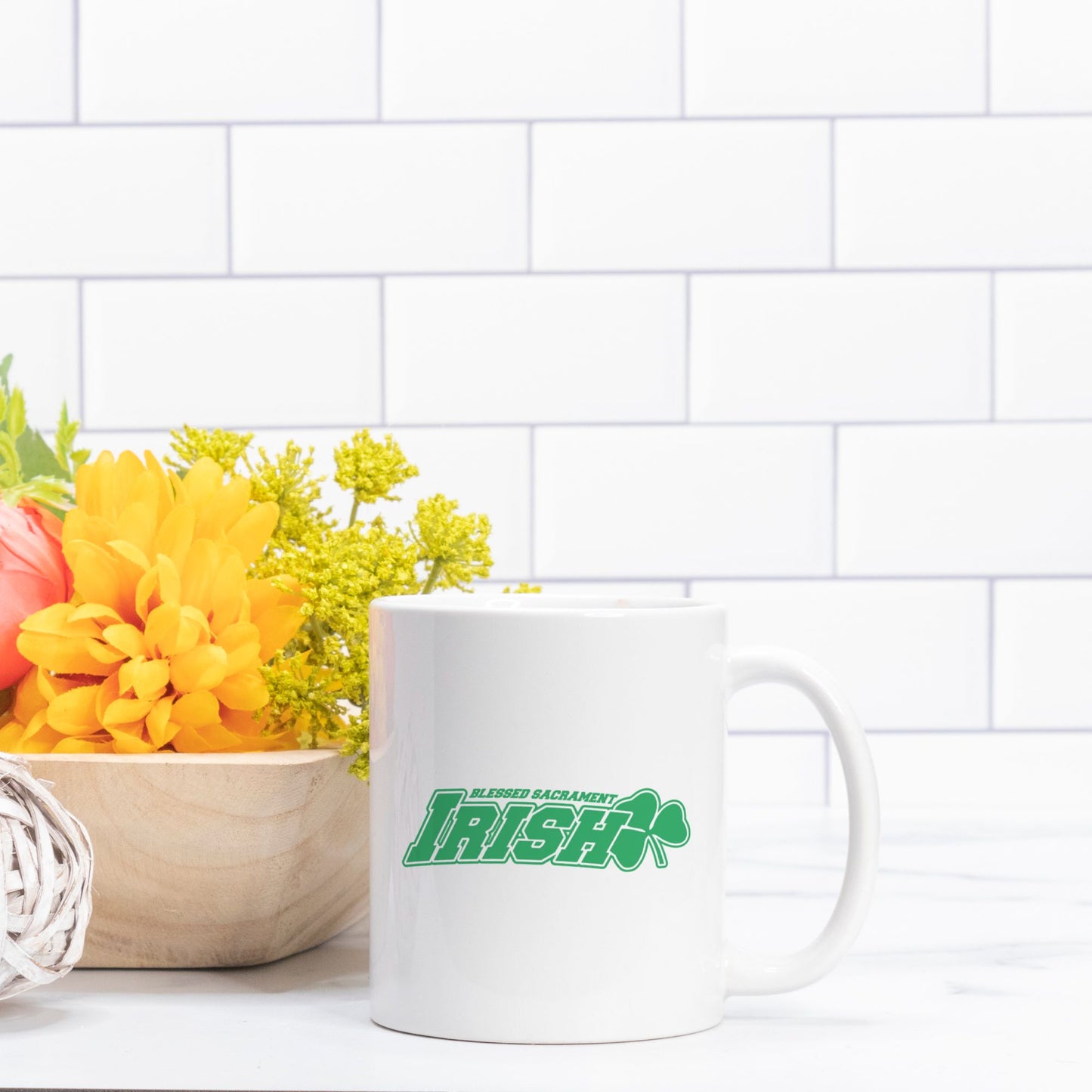 Irish Mug White