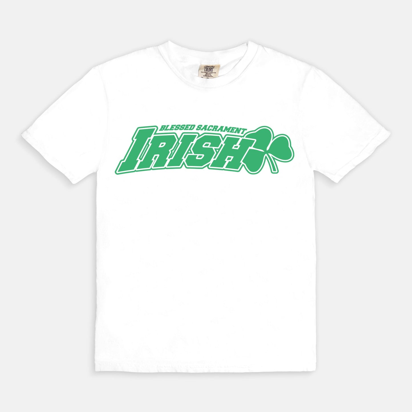 Irish Comfort Colors Adult T-Shirt, White