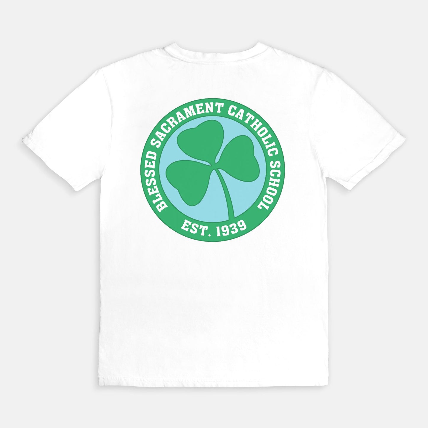 1939 Shamrock Comfort Colors Adult Tee, White