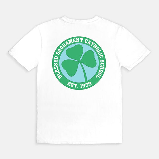 1939 Shamrock Comfort Colors Adult Tee, White