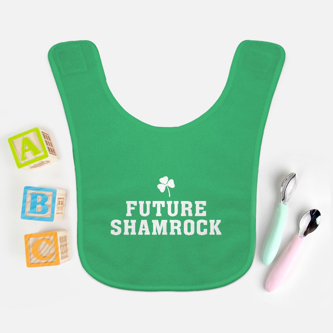 Future Shamrock Baby Bib